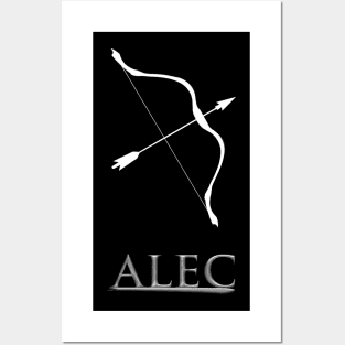 Shadowhunters / The Mortal Instruments - Alec Lightwood bow and arrow / Matthew Daddario - Parabatai gift idea Posters and Art